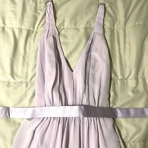 White by Vera Wang floor-length Dress - Lavender - Size 14